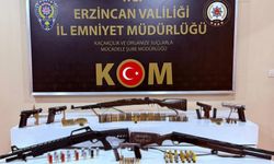 Erzincan Cimin'de Ruhsatsız Silah Operasyonu 3 Tutuklama