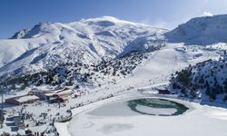 Ergan Dağı Rekor Kar Seviyesine Ulaştı