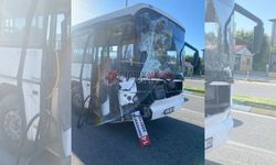 Erzincan'da Halk Otobüsü Kaza Yaptı