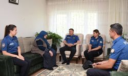 Emniyet Müdürü Baybaba’dan Şehit Annesine Ziyaret