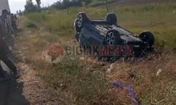 Erzincan - Erzurum Karayolunda Araç Takla Attı 1 Can Kaybı