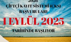 Erzincan’da ÇKS başvuruları 1 Eylül’de başlıyor