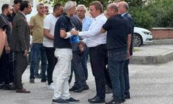 Vali Aydoğdu ve Beraberindekiler Taziye Ziyaretinde Bulundu