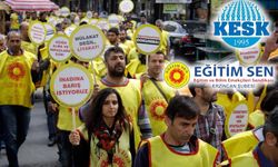 KESK ve Eğitim-Sen’den İş Bırakma Eylemi: “Sefalet Dayatmasını Kabul Etmiyoruz”
