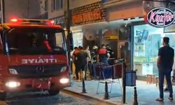 Pilav Satışı Yapılan İşletmede Yangın Paniği
