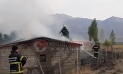 Cemal Gürsel'de Samanlık Yandı