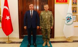 Yeni Komutan Tuncay Altuğ Vali Aydoğdu’yu Ziyaret Etti