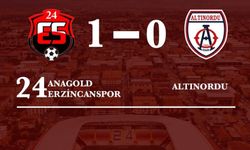 24 Erzincanspor: 1 - Altınordu: 0