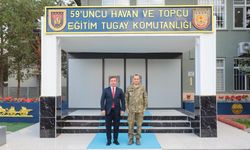 Vali Aydoğdu’dan Vatani Görevini Erzincan’da Yapan Kaymakam Gür’e Ziyaret