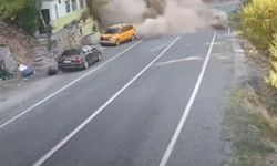 Pülümür - Erzincan Karayolunda Faciadan Dönüldü