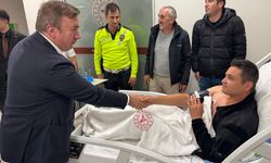 Vali Aydoğdu’dan Yaralı Polislere Hastane Ziyareti