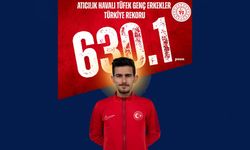 Erzincanlı Sporcudan 630.1 Puanla Türkiye Rekoru
