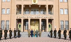 Komutanlar Erzincan'daydı