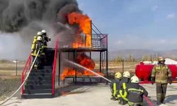 EBYÜ Üzümlü MYO Öğrencilerine İtfaiyecilik Eğitimi Veriliyor