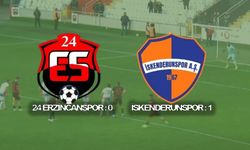 24 Erzincanspor Sahasında Puan Kaybetti