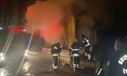 Erzincan’da Gece Yarısı Korkutan Yangın