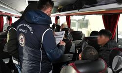 Erzincan’da Düzensiz Göçle Mücadele Kapsamında Huzur Uygulaması Yapıldı