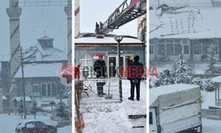 Otlukbeli’nde Şiddetli Rüzgar Çatıları Uçurdu