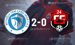 24 Erzincanspor, Beyoğlu Yeni Çarşı’ya 2-0 Mağlup Oldu