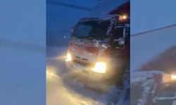 Ahmediye Geçidi’nde Tipi Ulaşımı Zorlaştırdı