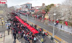 Erzincan’da 108. Yıla Özel Bayrak Yürüyüşü Düzenlendi