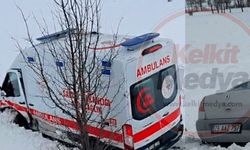 Hasta Taşıyan Ambulans Kelkit’te Kaza Yaptı