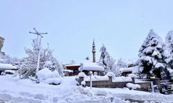 Erzincan’da Kar İlçeleri de Beyaza Bürüdü: Kemah Adeta Kardan Kayboldu