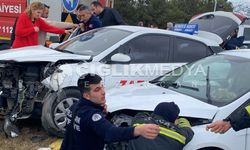 TEDAŞ ve Ekşisu Kavşaklarında Kaza; Yaralılar Var