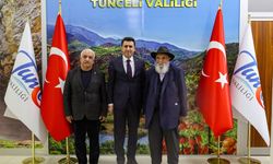 Ahmet Uğurlu Dede Tunceli Valisi’nin Davetine Katıldı