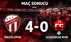 24 Erzincanspor Deplasmanda Ağır Mağlubiyet Aldı: 4-0