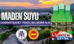 Erzincan'ın Maden Suyu Tescillendi