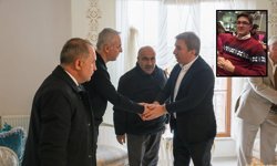 Vali Aydoğdu'dan Genç Öğretmenin Ailesine Ziyaret