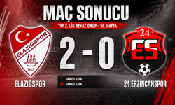 24 Erzincanspor Elazığspor Deplasmanında 2-0 Kaybetti