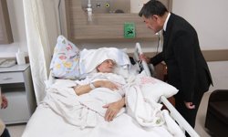 Başkan Aksun'dan Hasta Ziyareti