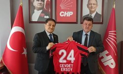 24 Erzincanspor Yönetiminden CHP Erzincan İl Başkanlığı’na Ziyaret