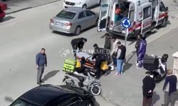 Erzincan’da Motokurye ile Otomobil Çarpıştı: 1 Yaralı