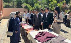 Kemah’da El Sanatları Sergisi Açıldı