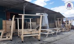 Erzincan Belediyesi Kent Mobilyalarını Kendi Atölyesinde Üretiyor