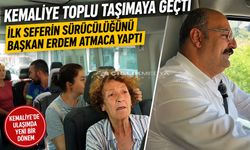Kemaliye’de İlk Kez Toplu Taşıma Seferleri Başladı
