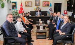 Başkan Bekir Aksun, LGS Birincilerini Ağırladı