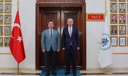 Akın Levent’ten Vali Aydoğdu’ya Veda Ziyareti