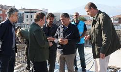 Erzincan Merkez Çarşısı’nda Çalışmalar Sürüyor