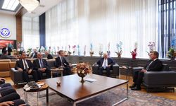Binali Yıldırım’dan EBYÜ Rektörü Prof. Dr. Ufuk Kuyrukluyıldız’a Hayırlı Olsun Ziyareti