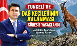 Tunceli’de Dağ Keçileri İçin Süresiz Koruma: Avlanmaları Yasaklandı