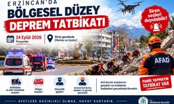 Erzincan’da 24 Eylül’de Büyük Deprem Tatbikatı: Siren Sesleri Duyulabilir