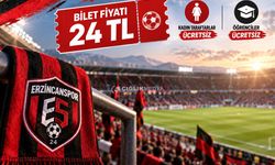 Erzincanspor’un İlk Maçında Biletler 24 TL