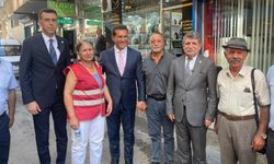 Mustafa Sarıgül ve YENİ Parti Heyeti Tunceli’de Esnafla Buluştu