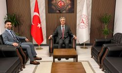 Rektör Kuyrukluyıldız, Başhekim Taş’ı Ziyaret Etti