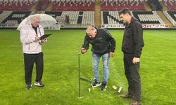 13 Şubat Stadyumu’nun Zemini TFF Denetiminden Geçti