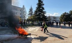 Erzincan Belediyesi’nin Yangın Güvenliği Eğitimleri Sürüyor